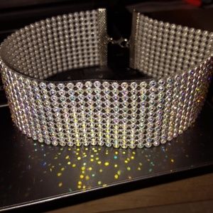 Rhinestone Choker